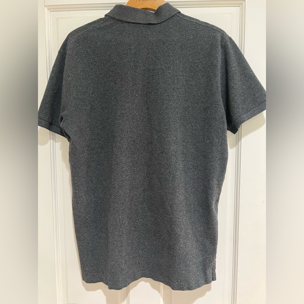 Polo by Ralph Lauren Men's Charcoal Polo Shirt - Picture 2 of 2